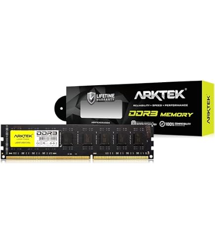 Kingfast 16GB DDR3 1600MHz Desktop RAM Combo (2x 8GB DDR3 1600